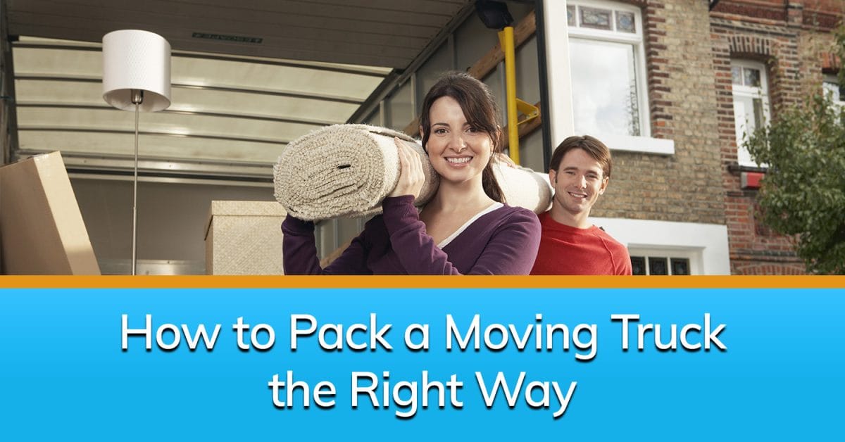 How To Pack A Moving Truck The Right Way All Secure Storage Mini