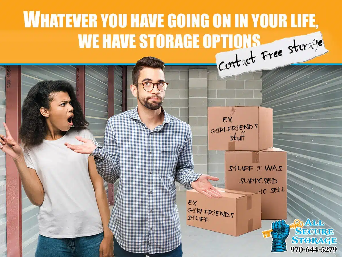 whatever you have going on in your life, we have storage options