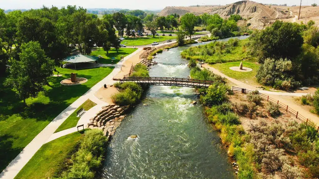 Public Park in Montrose, Colorado